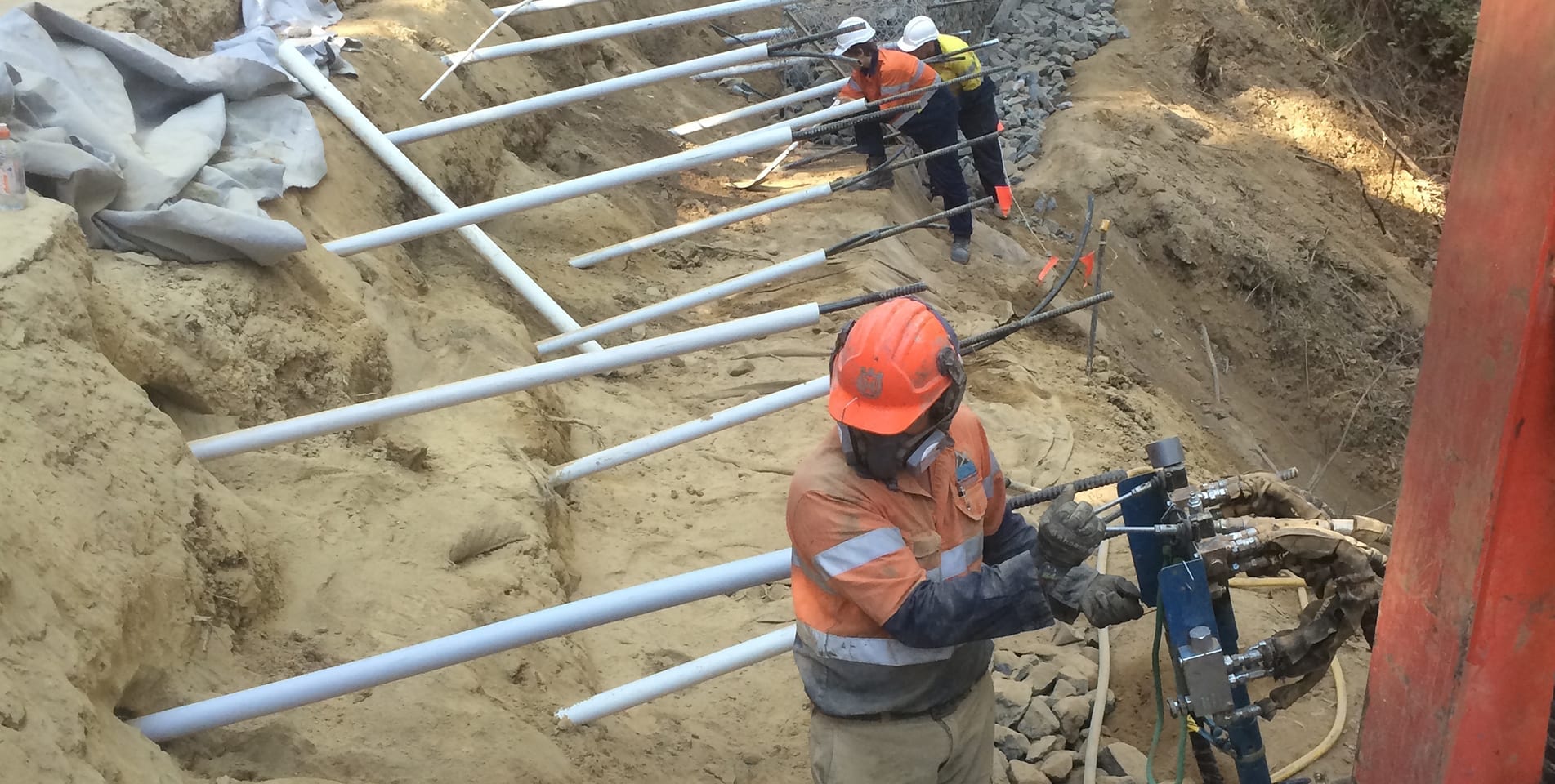 Soil Nailing Installation & Contracting [Experts in Soil Nails]